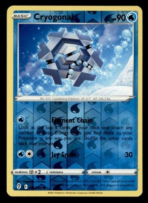 Cryogonal 043/203 Holo Common Miscellaneous Cards & Products Pokemon Holo NM