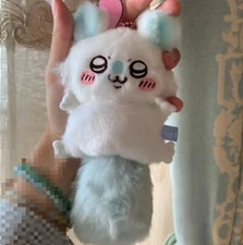 Cute Chiikawa Plush Doll Keychain Momonga Doll Toy Mascot Ornament Gift