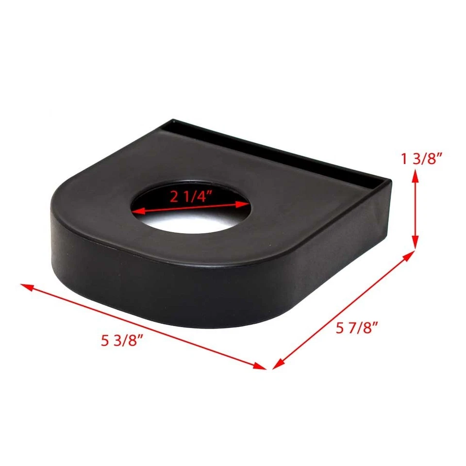 Springfield Marine Boat Fuel Shroud | 5 3/8 x 5 7/8 Inch Black - Image 4 of 4