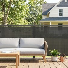 Image of 2Pcs Plastic Privacy Screening Fence 1x3m Waterproof Windbreak Fence Refurbished