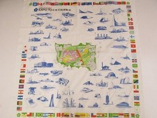 k8173 EXPO'70 PaviliWeltausstellung OsBKExpo Schal Taschentuch 36