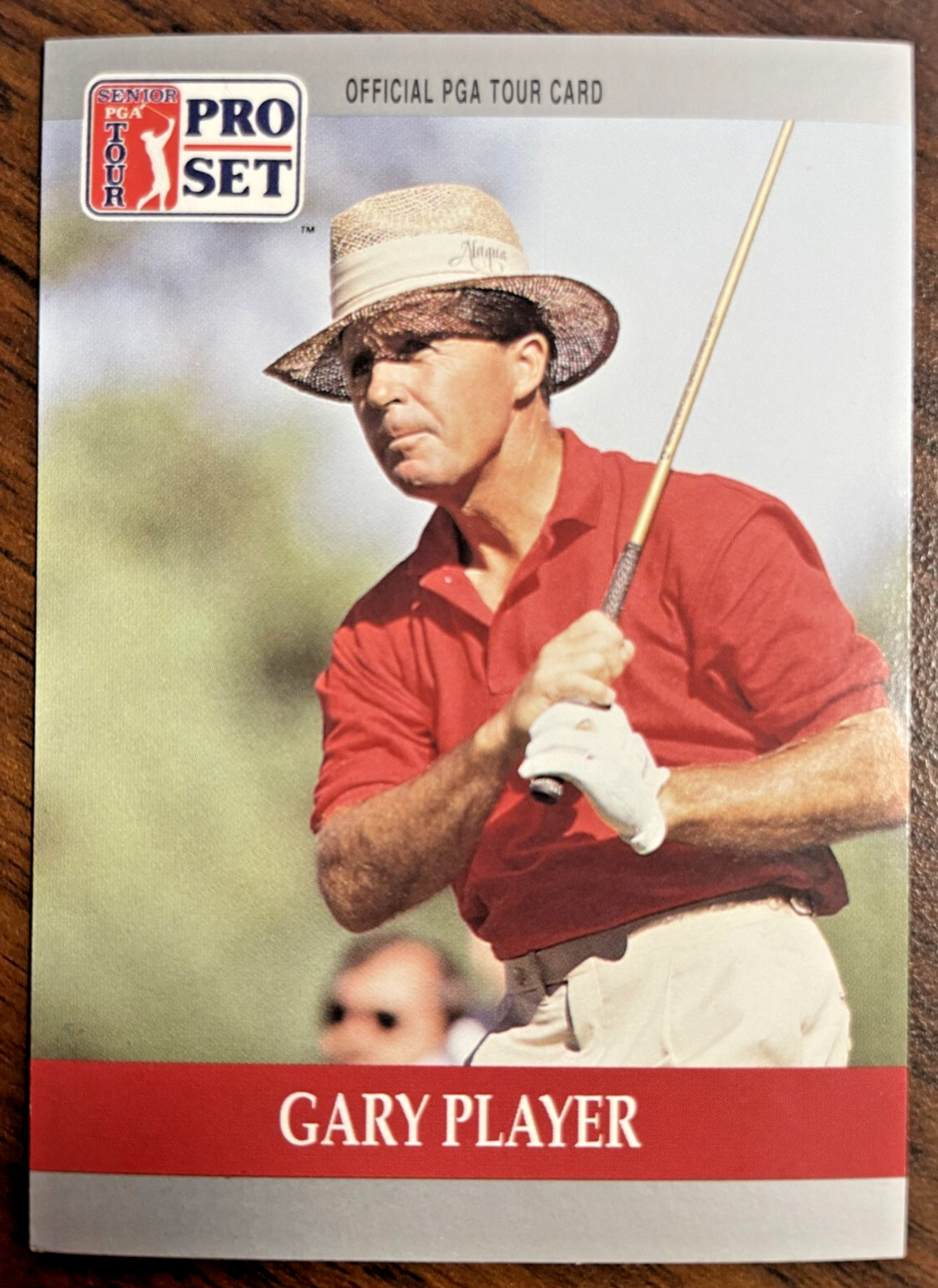 #79 Gary Player - 1990 Pro Set PGA Tour Golf - Official PGA Tour Card - NM