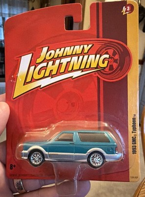 2009 Johnny Lightning 1993 Teal Green GMC Typhoon Release 3