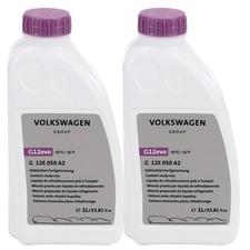 2L 2 Liter ORIGINAL VAG Kühlerfrostschutz FERTIGMIX Ready Mix evo G12E050A2