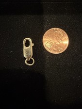 Real 14K Yellow Gold Lobster Clasp 16.1x6.2mm Solid Jewelry Finding 1.67g