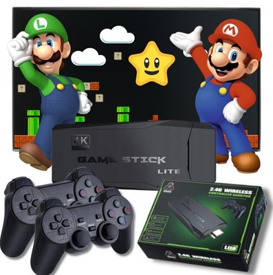 4K HD TV Handheld Spielekonsole Videospielkonsole Eingebaute 20000+ Spiele