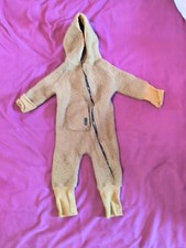 Wollwalk Overall PurePure, Größe 62/68 Olivegrün Guter Zustand 