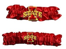 Divine Creations NCAA One to Keep, One to Throw Satin Garter Set