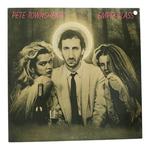 Pete Townshend Leerglas LP ATCO SD32-100 EX Lyric Hülle 1980