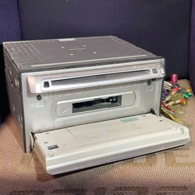 KENWOOD DPX-4021N CDプレーヤー Kenwood DPX-4021 2DIN CD Cassette JDM Car Audio w/ External
