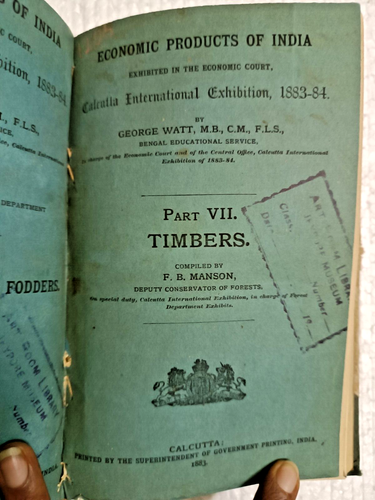 CATÁLOGO INDIA EXPOSICIÓN INTERNACIONAL CALCUTTA 1883, GEORGE WATT PARTE VI Y VII* - Imagen 8 de 13