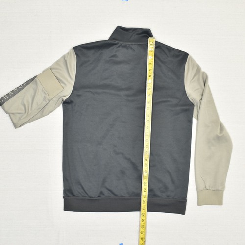 Armani Exchange Full Zip Jacket Pockets Polyester Multicolor Size L Small Snag - Picture 5 of 8