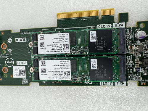 Dell JV70F BOSS-S1 2x M.2 Slots Optimized Storage Adapter Card w/2x 240GB SSD - Photo 6/8