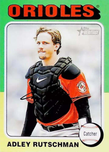 2024 Topps Heritage 1975 Team Set Adley Kjerstad Baltimore Orioles