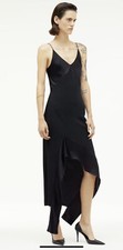 SALE/CLEAROUT NEW Zara Narcisco Rodriguez Aysmmetric Dress Black Size M Tag £179