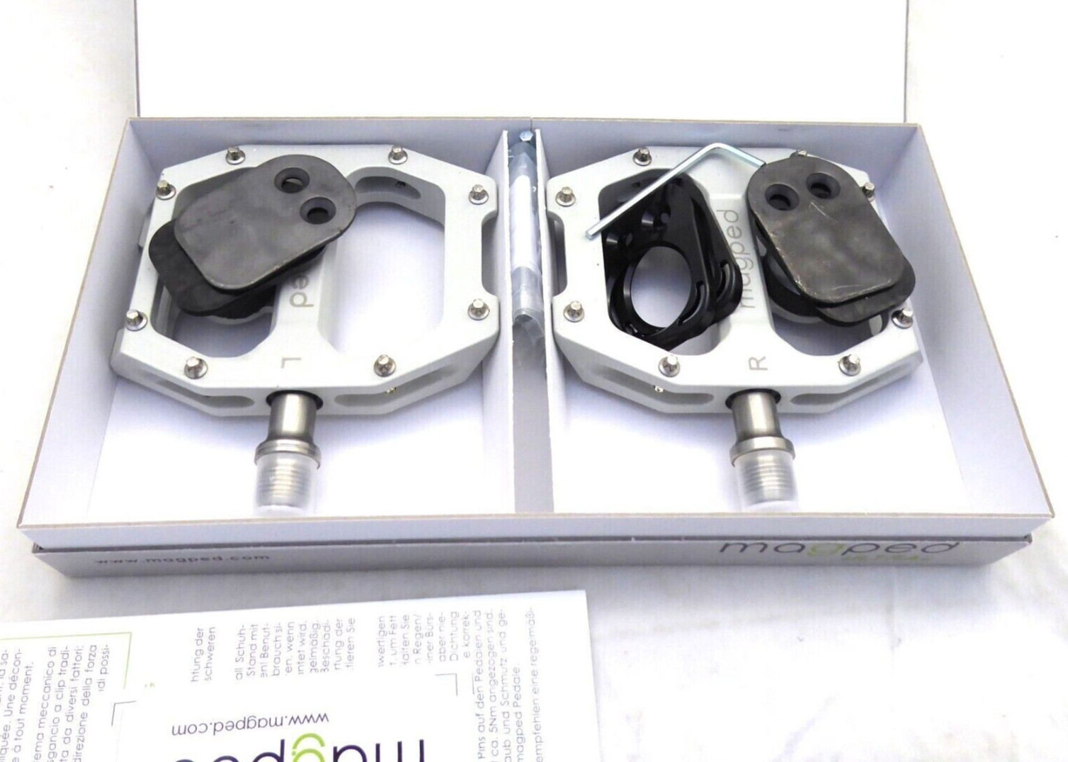 Magped Ultra-2 Magnetic Ti Pedal 200N Gray