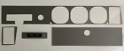 <!--F#f_0-->HOLDEN TORANA UPPER DASH DECAL KIT SILVER LH LX FACIA + GLOVE + ASHTRAY SLR 3M<!--F/-->