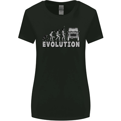 4X4 Evolution Gelände -roading Lustiges Damen Breiter Schnitt Maglietta