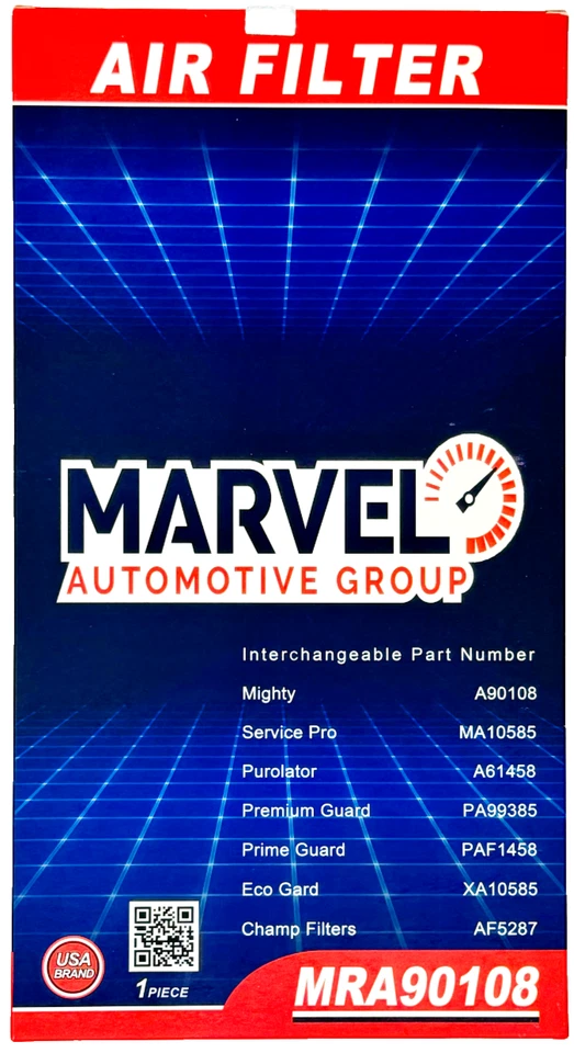 Filtro de aire Marvel MRA90108 (6510900051) para Mercedes-Benz Metris 2016-2023 2,0 L Foto 2 de 4