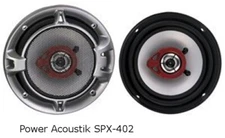 4" Speakers Power Acoustik SPX-402 4" 100W 2 Way  Car Audio Speakers One Pair