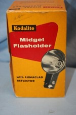 Kodalite Midget FlashHolder With Lumaclad Reflector 740 in original box