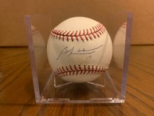 Ben Zobrist Autographed Baseball 2016 Cubs Rays PSA COA #AI78677