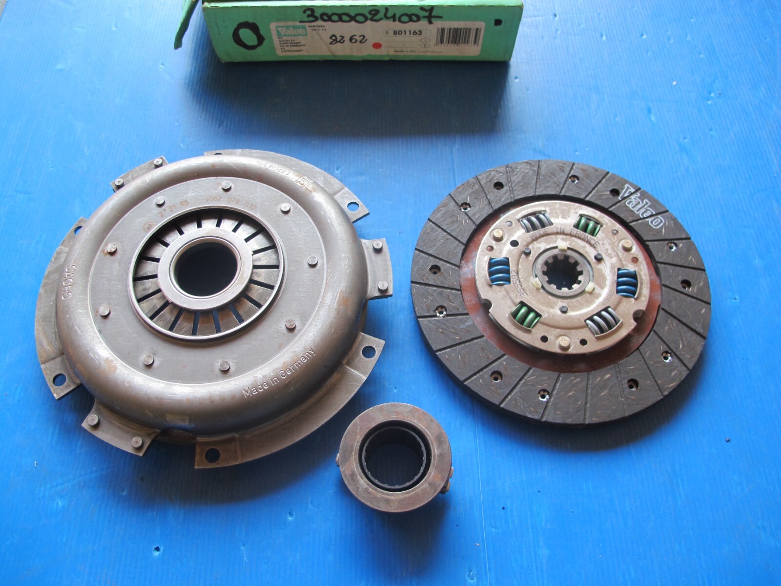 Kit d'embrayage Valeo résistant au patinage pour Mercedes W123