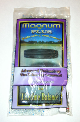 4 New LTP200 6.5 oz Bags Magnum Plus Tire Balancing Beads 26 ounce LT 325 60 18