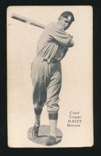 1932 Zeenut (PCL) -BUD HAFEY (Mission Reds) -HOFer Chick Hafey's Cousin
