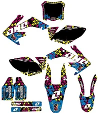 Fits HONDA CRF250R (2006 to 2009) graphic kit decals stickers racing crf250r