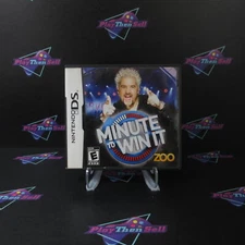 Minute To Win It - Nintendo DS AD Complete CIB - (See Pics)