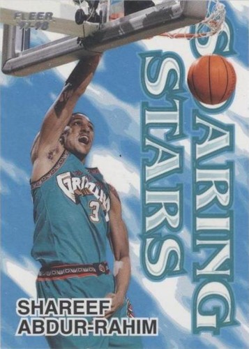 1997-98 Fleer Soaring Stars High Flying Shareef Abdur-Rahim #1HFSS 