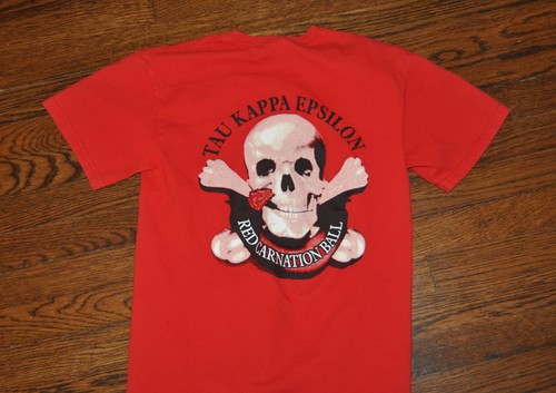 t-shirt small tau kappa epsilon missouri fraternity 2007 17,5 inches pit to pit - Bild 4 von 5