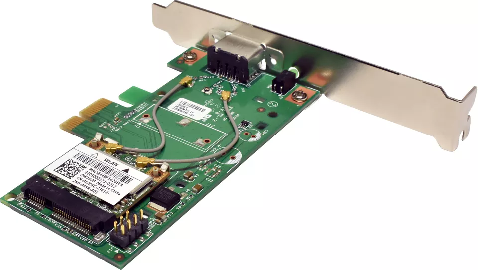 Dell Broadcom 08R83P BCM943228HM4L PCIe x1 Wireless Adapter Card FP - Bild 2 von 4