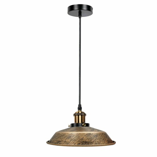 Retro Hängelampe Deckenlampe Vintage Pendelleuchte E27 Industrial Deckenlampe - Bild 17 von 24