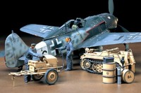 Tamiya Deutsch Kettkrad Mit StarthilfegeräT Modellbausatz 1:48 - 300032533