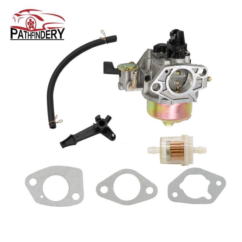 Carburetor W/Fuel Line Fit For Honda 16100-ZF6-V01 11HP 13HP GX390 GX340