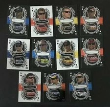 2009 Wheels Main Event - Foil Insert 11 Card Lot - JOHNSON/DALE/STEWART/KAHNE ++