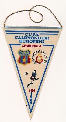 Galatasaray Istanbul Pennant Ticket Steaua Bucuresti Football Champions  League