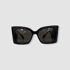 Saint Laurent SLM119 Women's Black Blaze Acetate Cat-Eye Sunglasses 54-18-135
