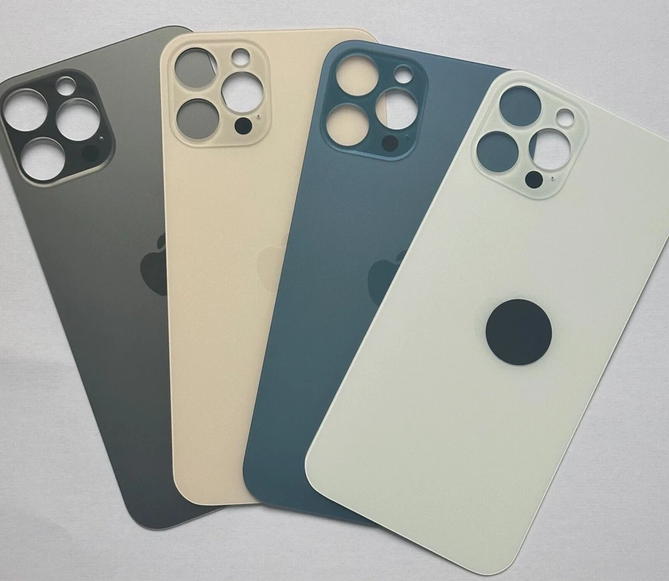 OEM iPhone 12 Pro Max Backcover Glas Rückseite mit Kleber Und Logo