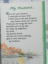 New Blue Mountain Arts Card MY HUSBAND...YOU’RE JUST ABOUT EVERYTHING TO ME