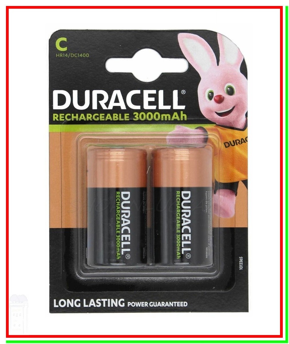 Blister 2 Batterie Ricaricabili Mezza Torcia C 4000 MAh - RAYMAX - Foto 8