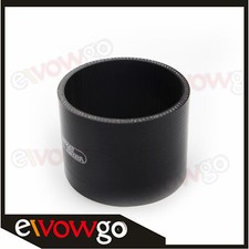 Us Ship 4 Id Silicone Coupler Hose Straight Turbo Joiner Pipe Black L76.2mm Us Ship 4 Id Silicone Coupler Hose Straight Turbo Joiner Pipe Black L76.2mm