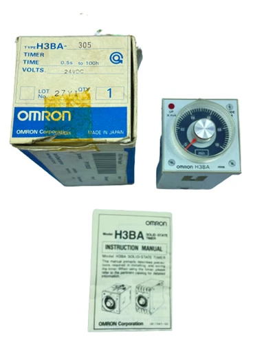 Omron H3BA-305 Solid State Timer Relay 5A 250VAC 24VDC 0.5s to 100h