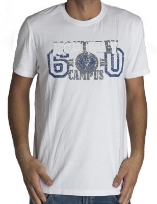 T-Shirt uomo Puro Cotone Maniche Corte Guy stampa ts 60 Slim Fit