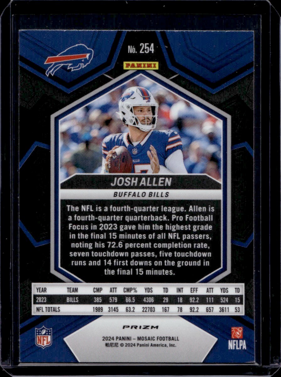 2024 Panini Mosaic - National Pride Green Mosaic Prizm #254 Josh