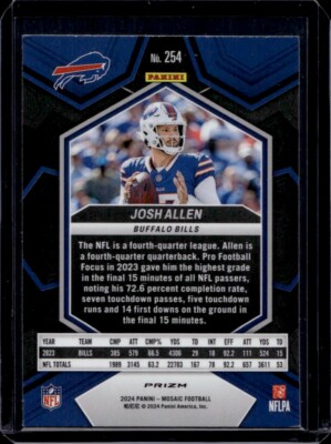 2024 Panini Mosaic - National Pride Green Mosaic Prizm #254 Josh