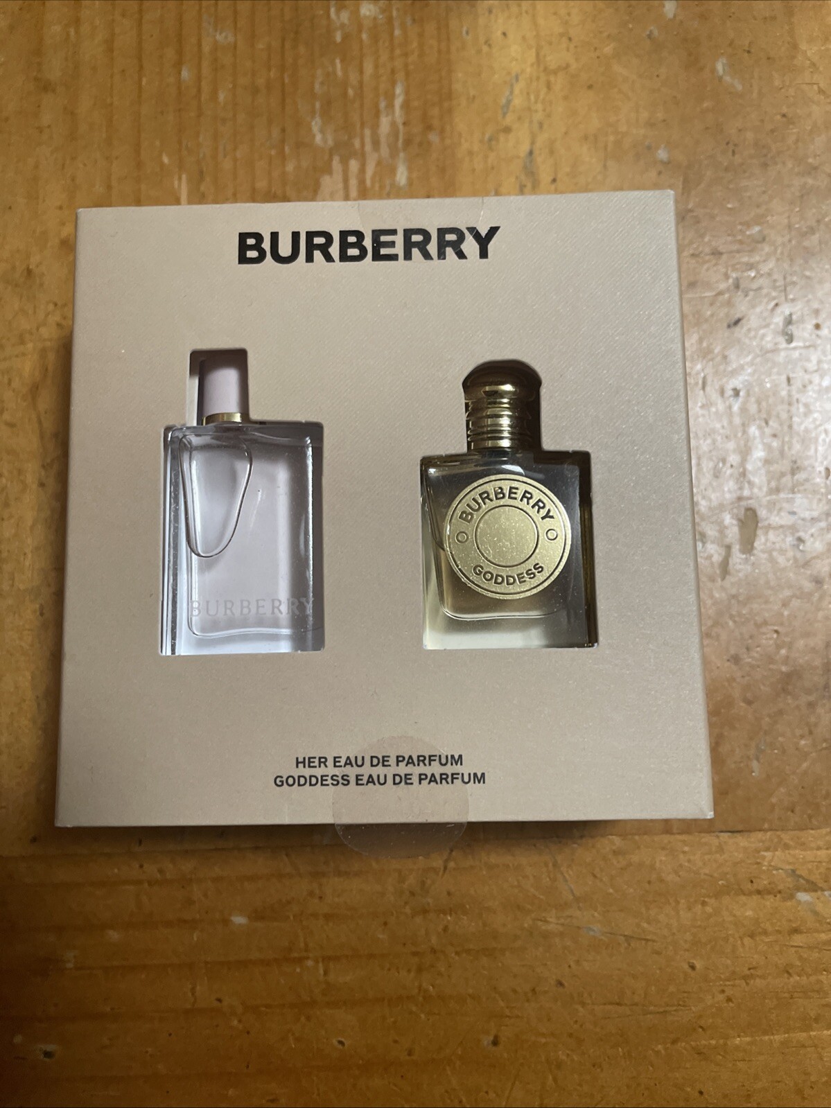 Burberry Her and Goddess Mini Perfume Duo Set New-image