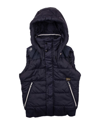 Ladies G-Star Raw Classic Whistler HDD Padded Hooded Vest Gilet Jacket  Size S UK